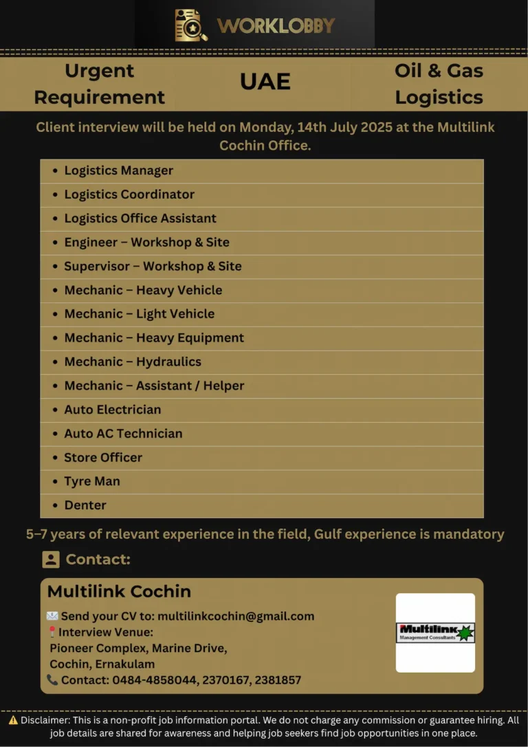 🚀 Abu Dhabi Jobs – Oil & Gas Hiring