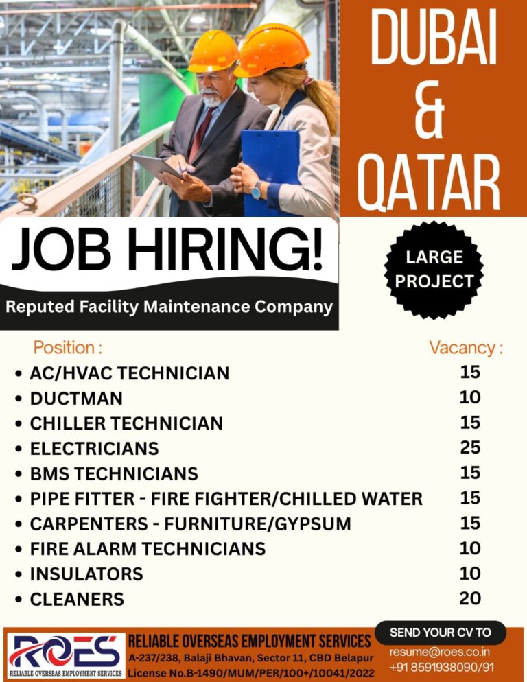 AC/HVAC Technician Jobs in Gulf – Multiple Positions