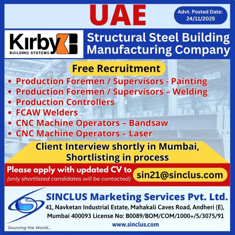 Structural Steel Building Jobs in Gulf – Construction