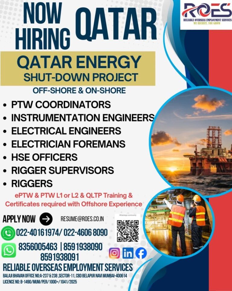 Energy Jobs in Qatar – Off-Shore & On-Shore Positions