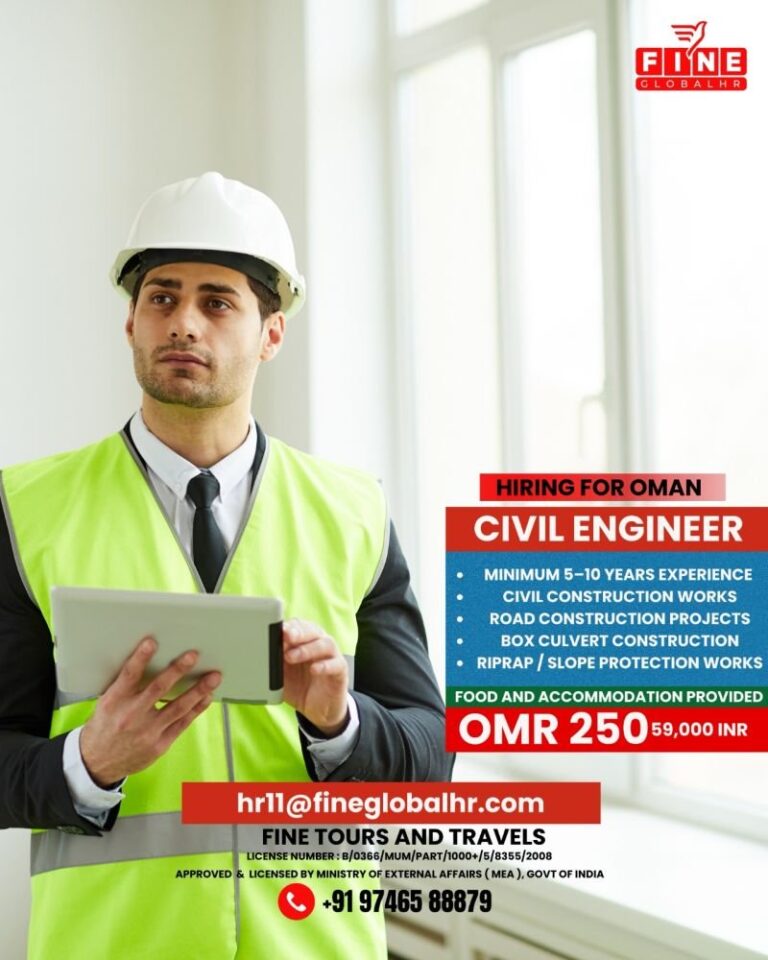 Civil Construction Jobs in Oman – Road Construction Projects