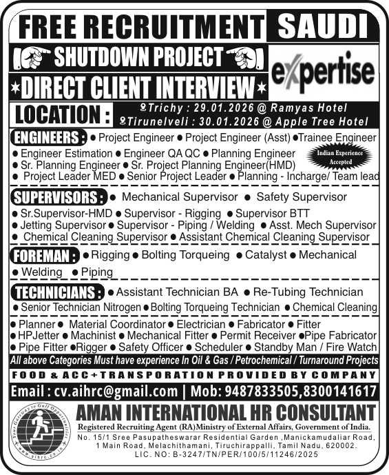 Project Engineer Jobs in Gulf – Multiple Positions